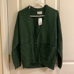 NEVER WORN. Universal Thread cardigan. Size XS. Green.